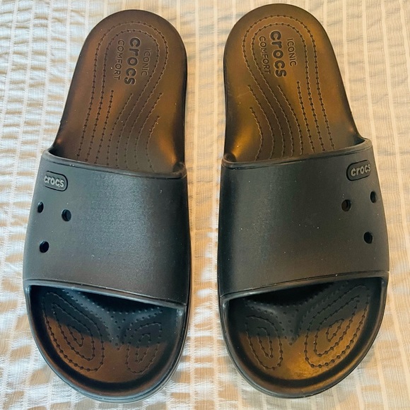 CROCS | Shoes | Crocs Crocband Iii Slides Sz 3 Unisex Clogs Mens Slipper  Garden Shoes Excellent | Poshmark
